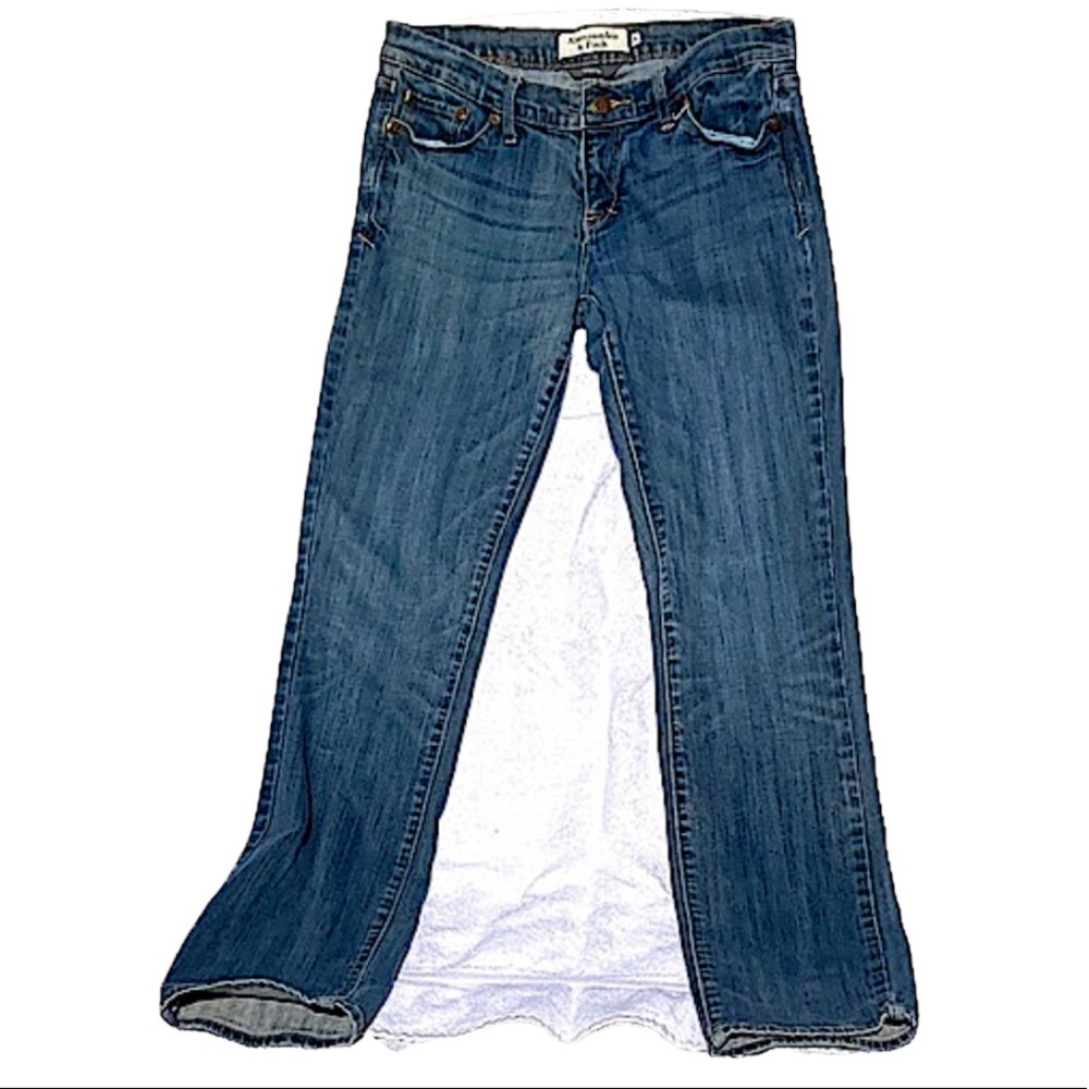 ABERCROMBIE Erin Straight Leg Stretch Jeans - Picture 8 of 15